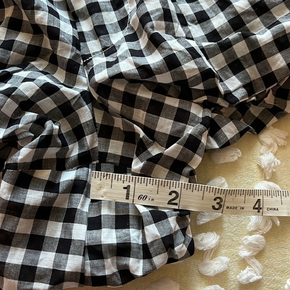 Frankie’s Bikinis Revolve Cider Bloomers in Black Gingham CA$ 146.90 sz s NWT - Picture 12 of 13